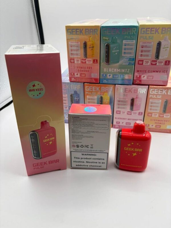 Geek Bar Pulse X 25k Puffs 5-Pack Bundle