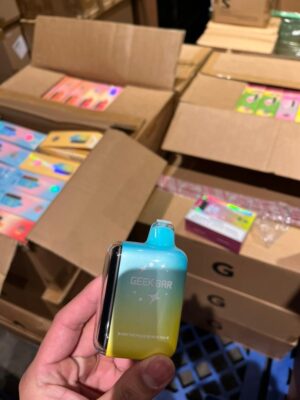 Geek Bar Pulse X 25k Puffs Starry UI 3D curved screen display