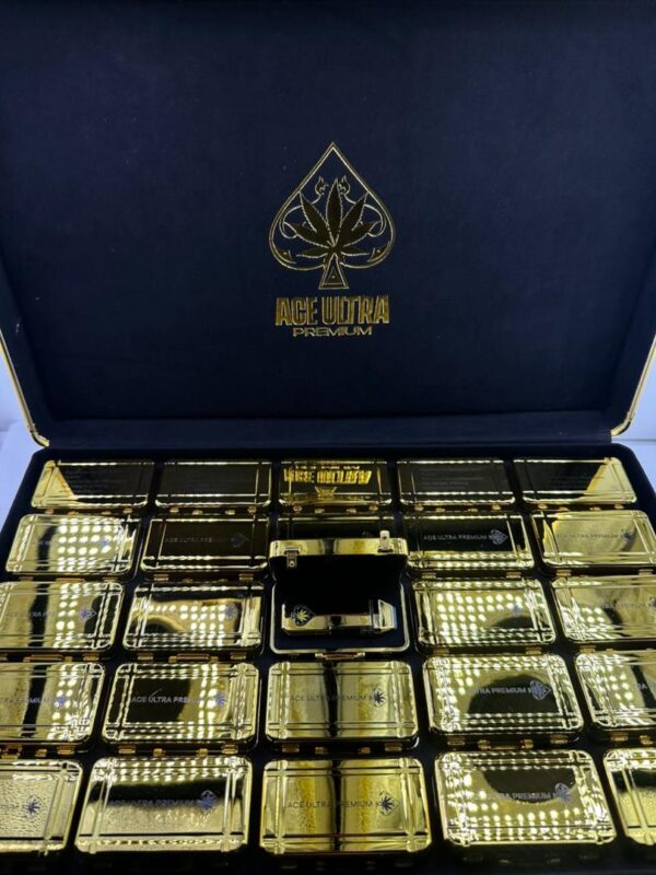 Ace Ultra Premium Gold Edition Luxury 50-Piece Briefcase