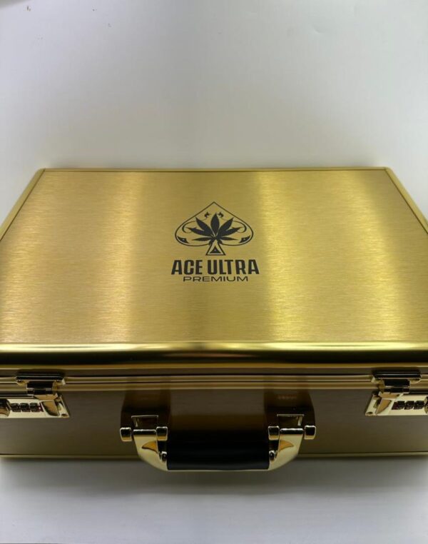 Ace Ultra Premium Gold Edition Luxury 50-Piece Briefcase
