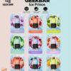 Geek Bar Ice Prince 10 Pack Disposable Vape Bundle