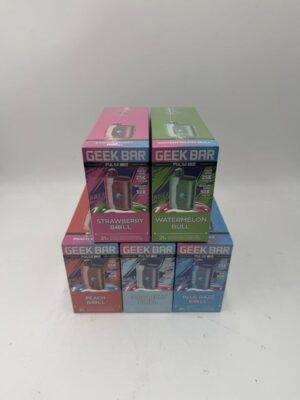Geek Bar Pulse X2 5 Pack disposable vape bundle