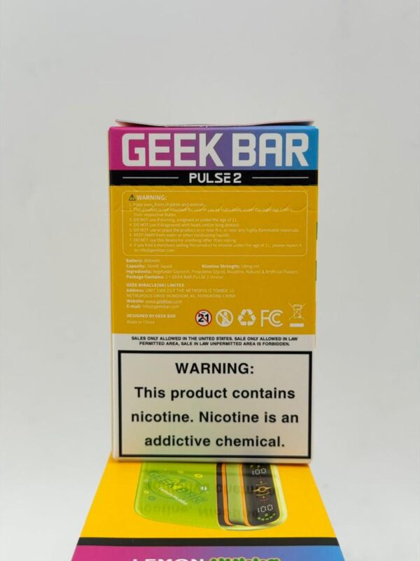 Geek Bar Pulse 2 5 Pack disposable vape bundle